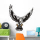 Eagle with Big White Wall Mural