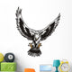 Eagle with Big White Wall Mural