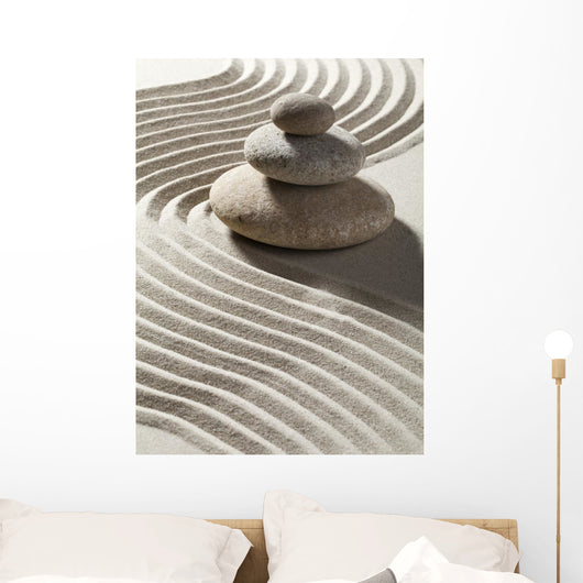 Zen Sand and Wave