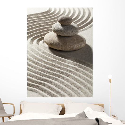 Zen Sand and Wave