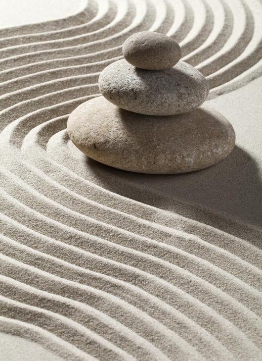 Zen Sand and Wave