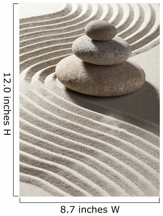 Zen Sand and Wave
