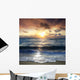 Scenic Sunrise on the Beach Wall Mural