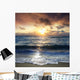 Scenic Sunrise on the Beach Wall Mural