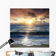 Scenic Sunrise on the Beach Wall Mural