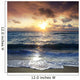 Scenic Sunrise on the Beach Wall Mural