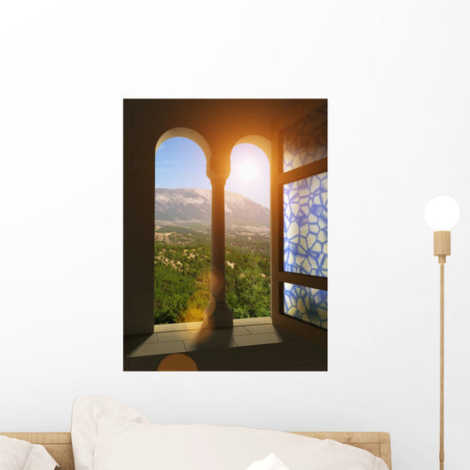 Window Wall Mural