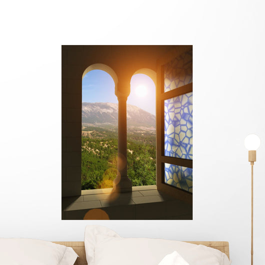 Window Wall Mural