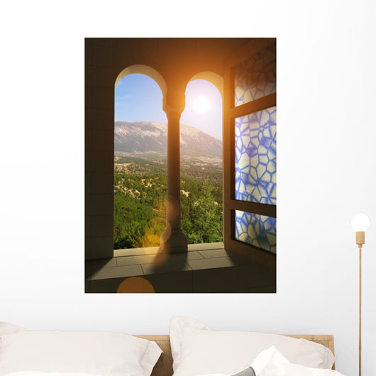 Window Wall Mural