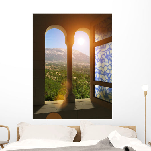 Window Wall Mural