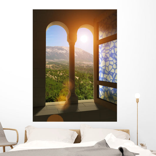 Window Wall Mural
