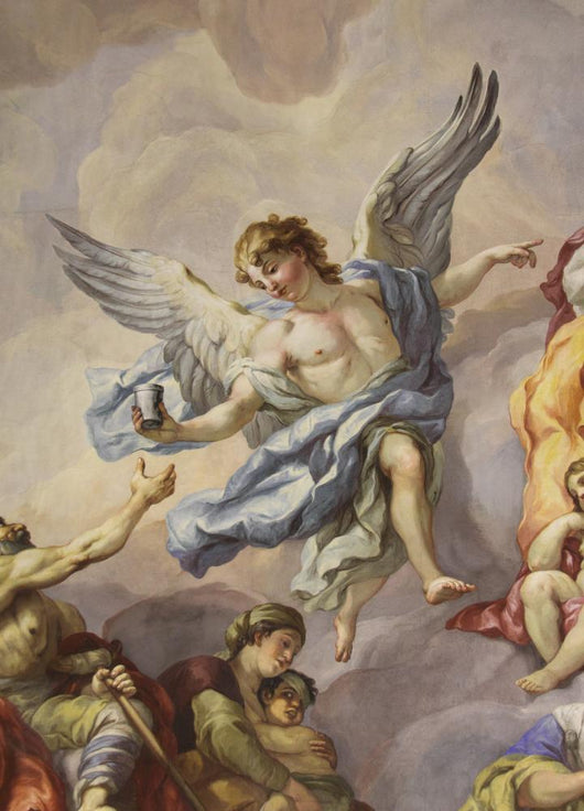 Frescoes Karlskirche Vienna