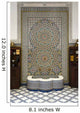 Fountain with Ceramic Mosaics Wall Decal