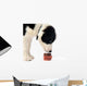 Puppy and Chocolate Cupcake Wall Decal