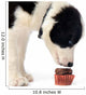 Puppy and Chocolate Cupcake Wall Decal