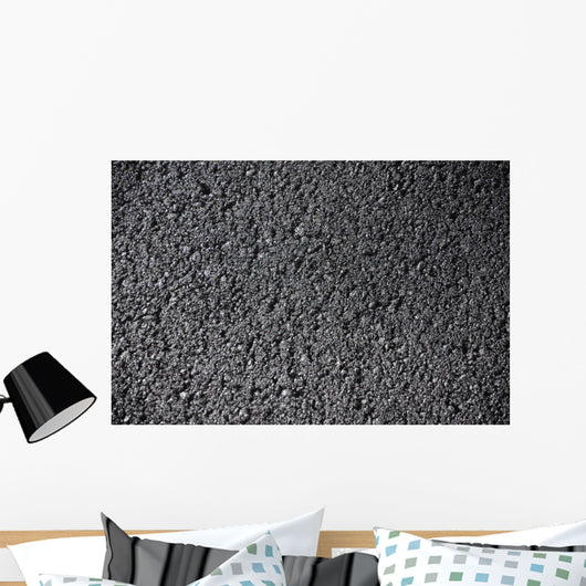New asphalt on a road Wall Mural