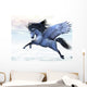 SILVER PEGASUS Wall Mural