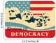 Democratic Mount Rushmore Wall Decal