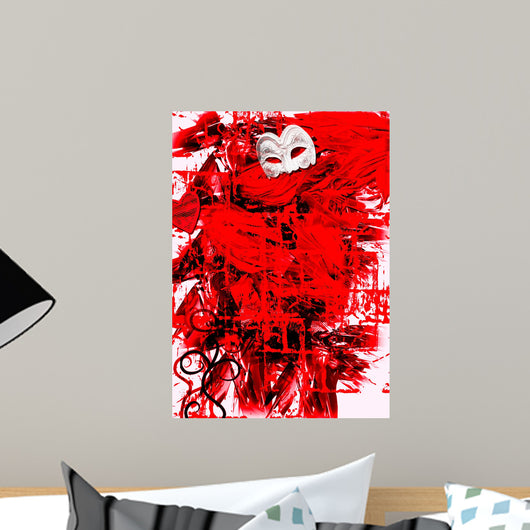 venetian mask Wall Mural
