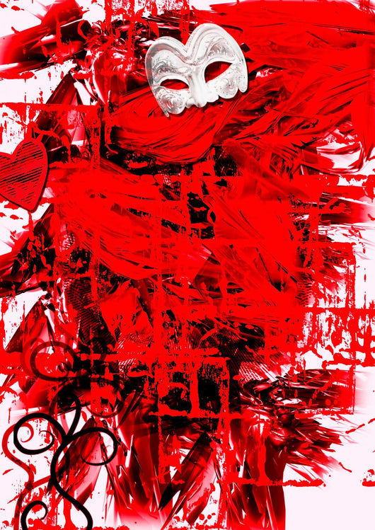 venetian mask Wall Mural