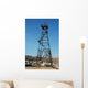 Old Oil Derrick during Wall Decal