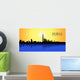 Dubai Skyline Wall Mural