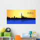 Dubai Skyline Wall Mural