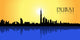 Dubai Skyline Wall Mural
