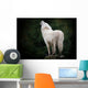 loup cri hurler Wall Mural