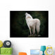 loup cri hurler Wall Mural