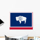 Wyoming State Flag Wall Mural