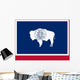 Wyoming State Flag Wall Mural