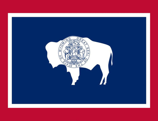 Wyoming State Flag Wall Mural