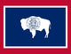 Wyoming State Flag Wall Mural
