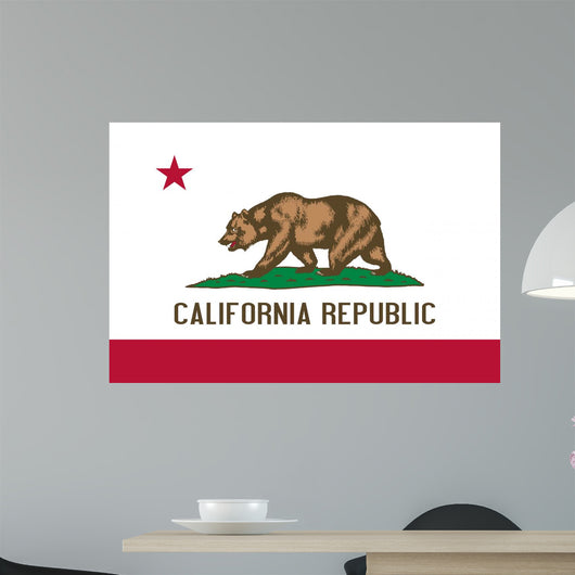 California State Flag Wall Mural
