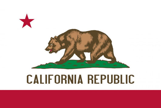 California State Flag Wall Mural
