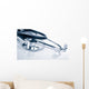 Stethoscope Reflected on the Background Wall Decal