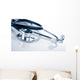Stethoscope Reflected on the Background Wall Decal