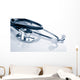 Stethoscope Reflected on the Background Wall Decal