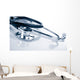 Stethoscope Reflected on the Background Wall Decal