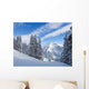 Winter Alps Wall Decal Design 2