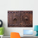 Porte traditionnelle chinoise en bois Wall Mural
