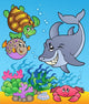 Underwater Animals and Fishes Wall Mural