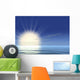 very bright sunrise Wall Mural