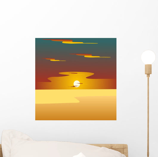 Sun Wall Mural