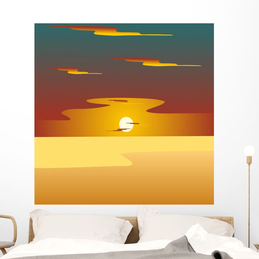Sun Wall Mural