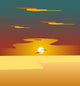 Sun Wall Mural