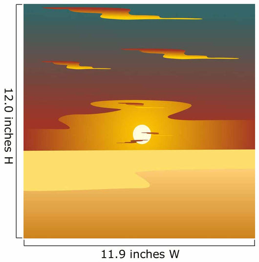 Sun Wall Mural