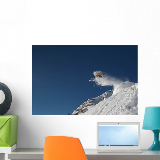 Snowboarding Wall Decal
