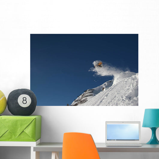 Snowboarding Wall Decal